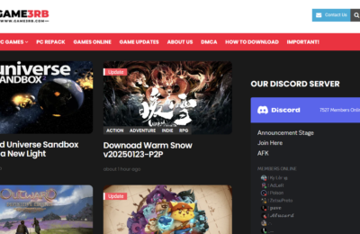 Game3rb : Un site de téléchargement de jeux PC controversé